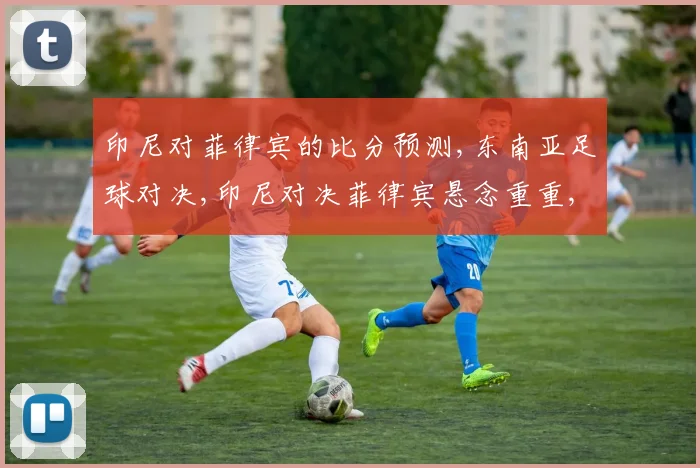印尼对菲律宾的比分预测,东南亚足球对决,印尼对决菲律宾悬念重重,谁将笑到最后